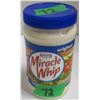 Image 1 : SHELF PULLS (AS IS):  MIRACLE WHIP DRESSING (475 ML) - JAR