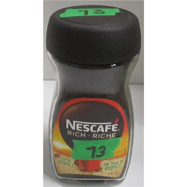 SHELF PULLS (AS IS):  NESCAFE INSTANT COFFEE (170G) - JAR