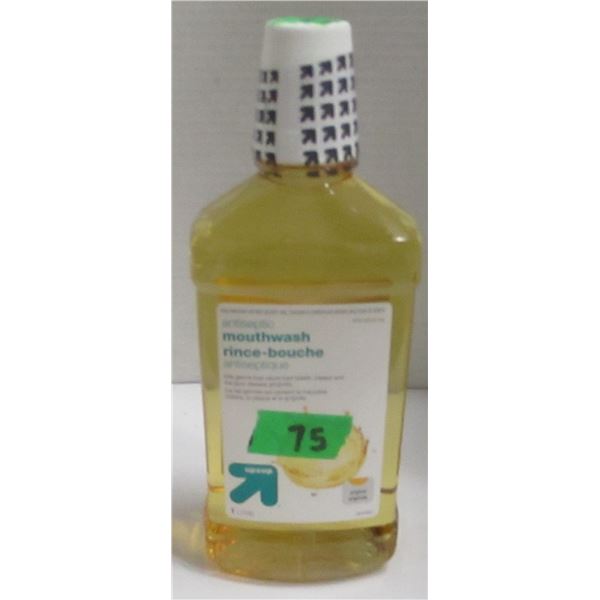 SHELF PULLS (AS IS):  MOUTH WASH (1L) - BOTTLE