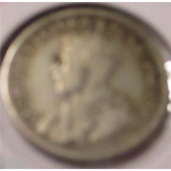 1928 CANADA KING GEORGE V SILVER QUARTER