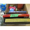 Image 1 : BOX C/W BOOKS, CRAFT ITEMS, ETC