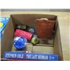 Image 3 : BOX C/W BOOKS, CRAFT ITEMS, ETC