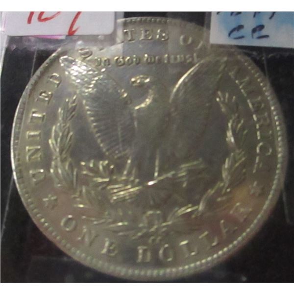 1879 CARSON CITY USA MORGAN SILVER DOLLAR (NOT TESTED - AS IS - SILVER CONTENT NOT VERIFIED)
