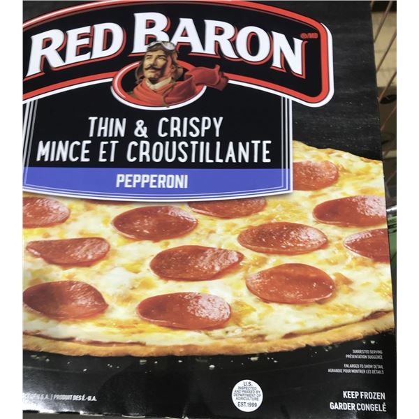FROZEN:  RED BARON PEPPERONI PIZZA (447G)