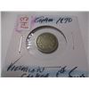 Image 3 : 1870 CANADA VICTORIAN SILVER FIVE CENT
