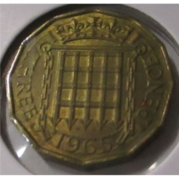 1965 BRITISH 3 PENCE