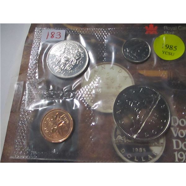 1985 PROOF CANADA MINT SEALED COIN SET
