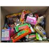 Image 1 : FREIGHT DAMAGE (AS IS):  BOX C/W ASSORTED GUM, CANDY, ETC