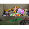 Image 2 : FREIGHT DAMAGE (AS IS):  BOX C/W ASSORTED GUM, CANDY, ETC