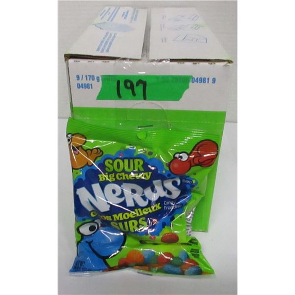 SHELF PULLS (AS IS):  NERDS BIG CHEWY SOUR CANDY (9 X 170 G BAGS) - CASE