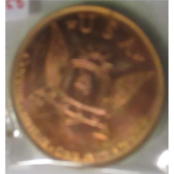 999 FINE USA ONE OUNCE COPPER COIN