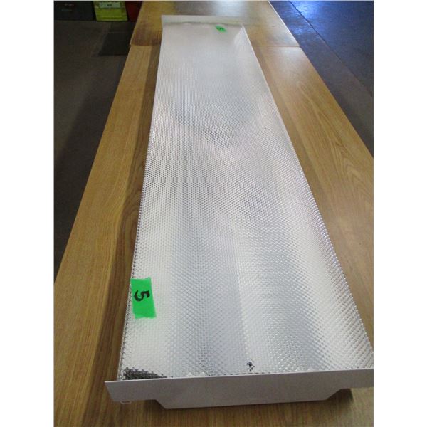 NEW:  48" - 2 LAMP FLUORESCENT LIGHT FIXTURE