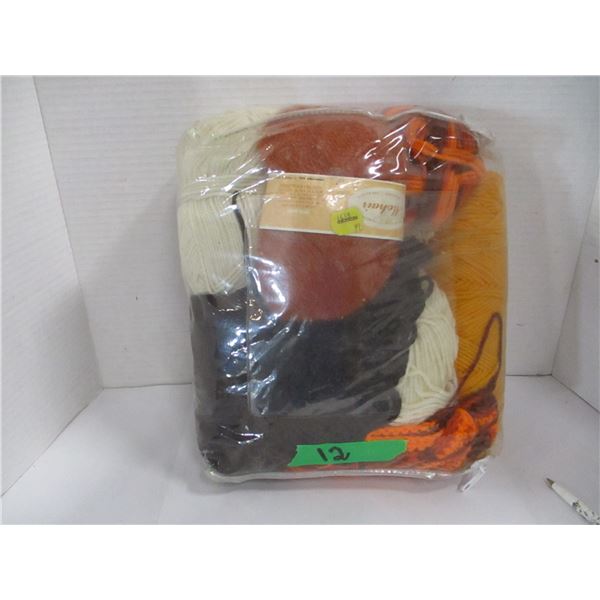 BAG OF ASSORTED YARN