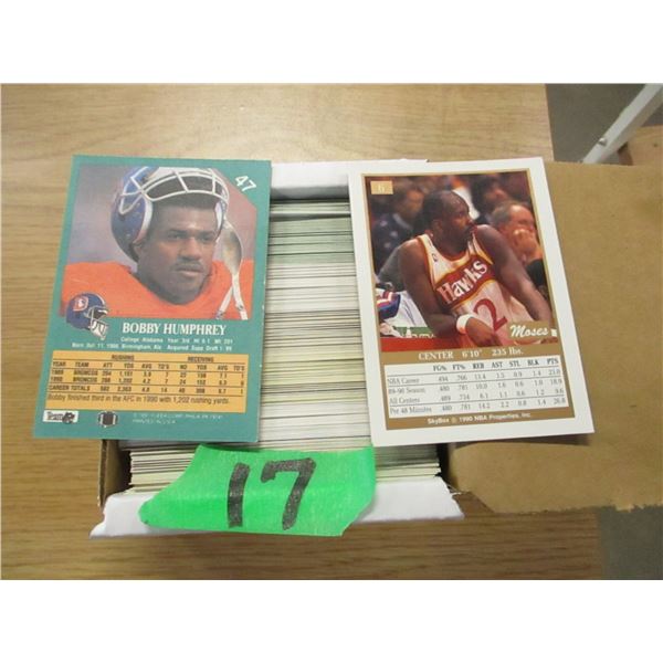 COLLECTABLE:  NBA & NFL CARDS