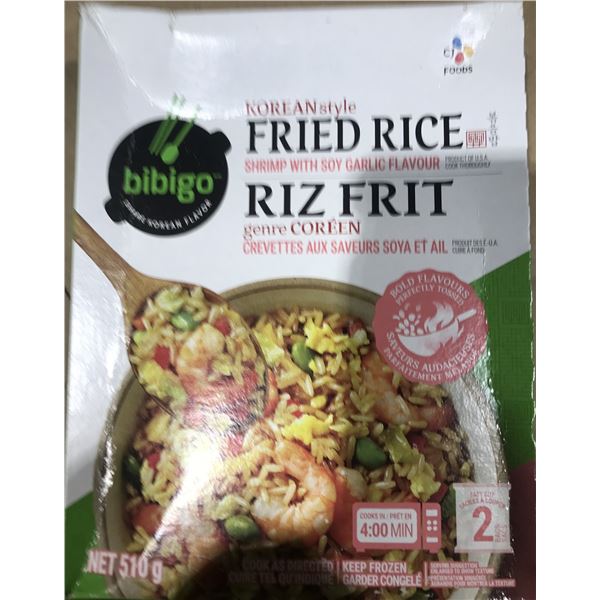 FROZEN:  KOREAN STYLE FRIED RICE WITH SHRIMP & SOYA GARLIC FLAVOR (510 G)