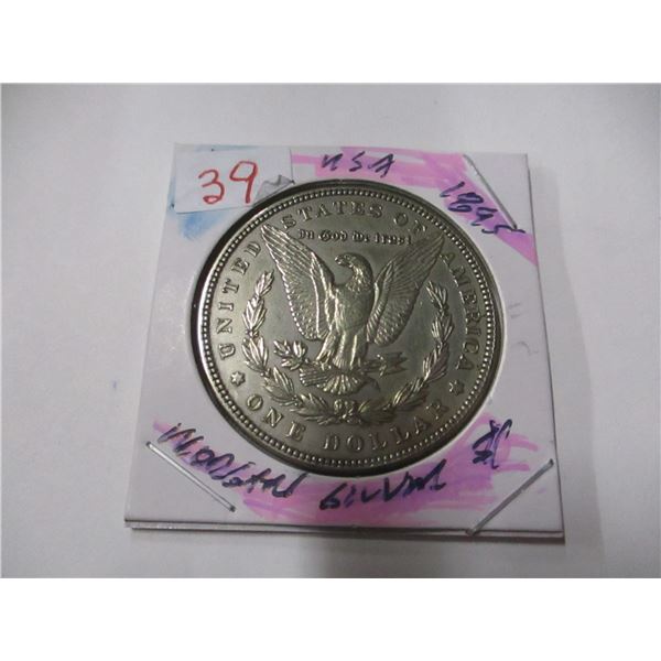 1895 MORGAN USA SILVER DOLLAR