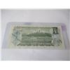 Image 3 : 1973 CRISP UNCIRCULATED POKER HAND SERIAL NUMBER CANADA LEGAL TENDER $1 BILL