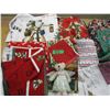 Image 1 : ESTATE:  TOTE C/W ASSORTED CHRISTMAS MATERIAL