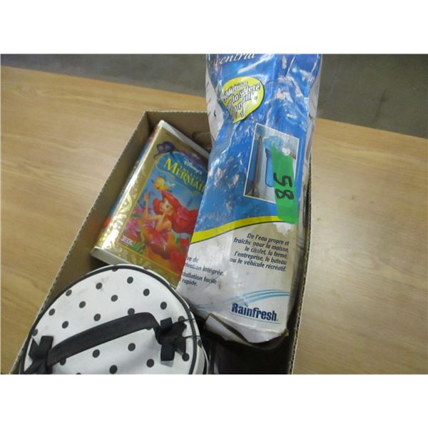 ESTATE:  BOX C/W WATER FILTER & ACCESSORIES