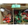 Image 1 : ESTATE:  BOX C/W TREE DECORATIONS