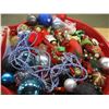 Image 4 : ESTATE:  ASSORTED DECORATIONS IN ROUND CONTAINER