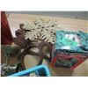 Image 2 : ESTATE:  BOX C/W ASSORTED CHRISTMAS DECORATIONS