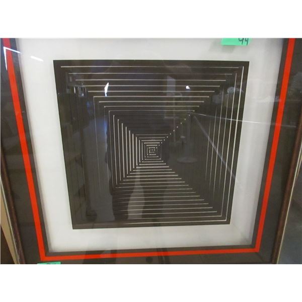 FRAMED PICTURE (APPROX. 31" X 31")