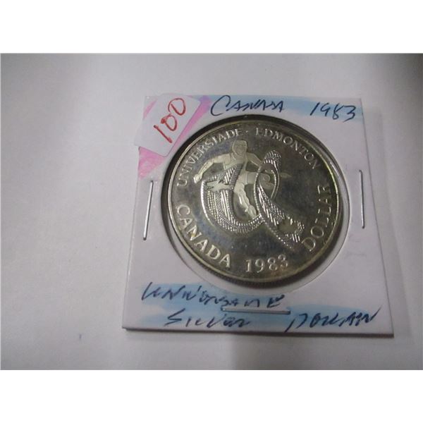 1983 UNIVERSAIDE SILVER DOLLAR