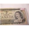 Image 3 : 1973 BANK OF CANADA SERIAL NUMBER LEGAL TENDER $1 BILL (529 - 529)