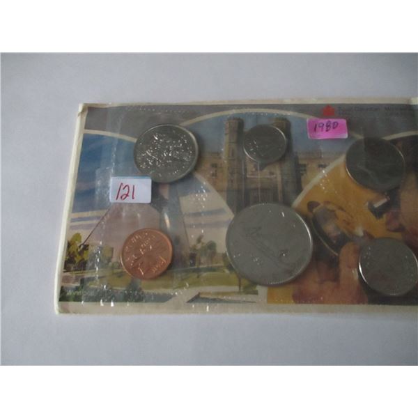 1980 PROOF CANADA MINT SEALED COIN SET