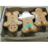 Image 1 : FREIGHT DAMAGE (AS IS):  FLAT C/W 3 GINGERBREAD TINS