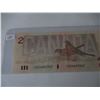 Image 1 : 1986 UNCIRCULATED BANK OF CANADA LEGAL TENDER BIRD SERIES $1 BILL