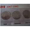 Image 3 : 1867 - 1992 CANADA 12 QUARTER COIN SET