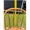 Image 9 : BAR STOOLS WITH BENT WOOD BACKS THAT ROTATE, LOT OF 4