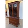 Image 5 : ANTIQUE BRICKWEDE BREAKFRONT CHINA HUTCH CABINET