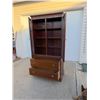 Image 6 : ANTIQUE BRICKWEDE BREAKFRONT CHINA HUTCH CABINET