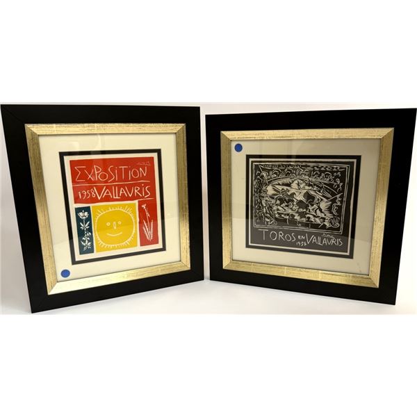 1959 Pablo Picasso Original Lithographs with COA