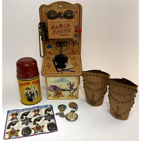 Western Cowboy & Sheriff Toys - Hopalong Cassidy