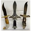 Image 1 : Eagle, Wolf, & Griffin Fantasy Knifes