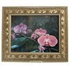 Image 2 : Charles Scogins Lily Pads & Orchid Oil Paintings