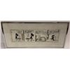 Image 1 : 1973 Morrie Turner Wee Pals Framed Comic Strip