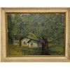 Image 2 : Country Mountainside Landscape Acrylic Paintings