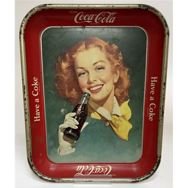 1948 Coca-Cola Soda Advertising Serving Tray