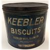 Image 1 : Keebler Saltine Cracker Advertising Tin Can