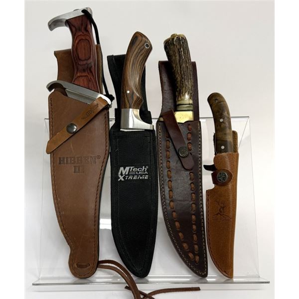 Mixed Knifes with Sheaths - Hibben, M-Tech