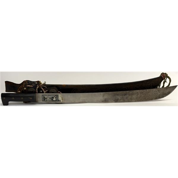 Collins & Co. Guatemalan Machete & Leather Sheath