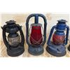 Image 2 : 1950s Dietz Monarch Elgen Globe Glass Lanterns