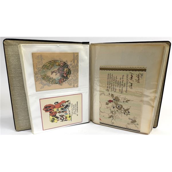 Vintage 1910s-1960s Greeting Card Album Lot