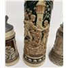Image 8 : Three Antique German Beer Steins