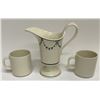 Image 2 : Villeroy & Boch Porcelain Decanter & Wildlife Mugs